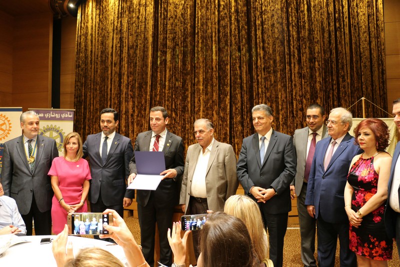 Rotary Clubs host MP Ziad Aboultaif